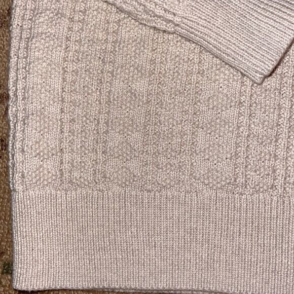 J. Crew cable knit zip sweater NWOT XL - Picture 5 of 6
